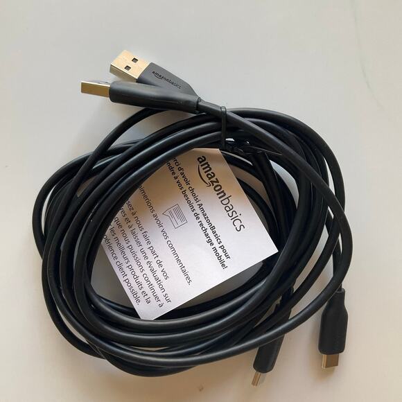 2-Pack, 6ft Long USB C Cable Fast Charge, AmazonBasics - Picture 4 of 4